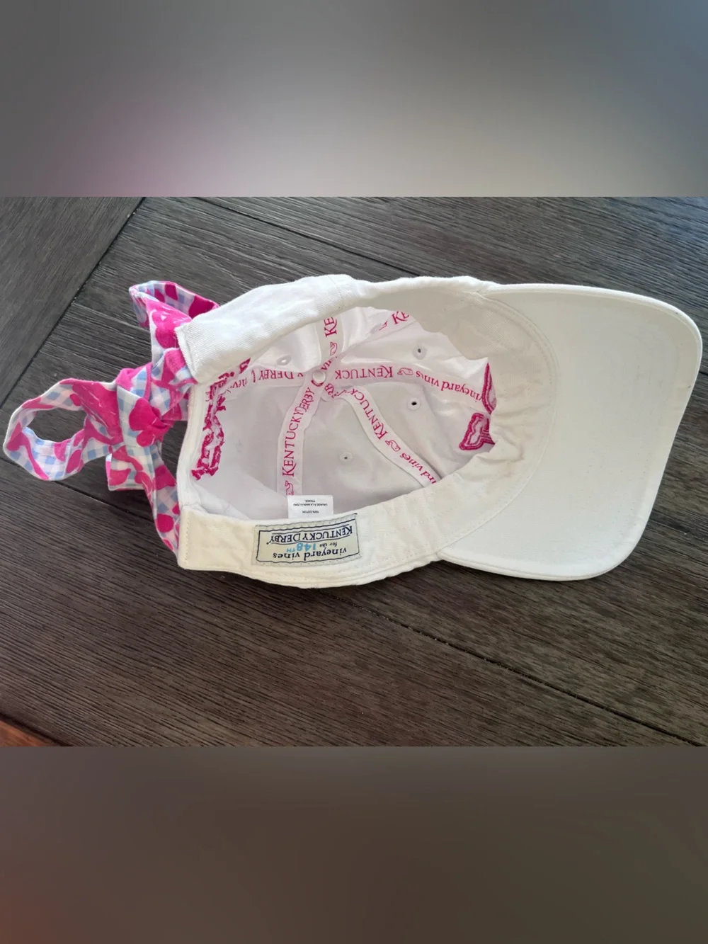 Vineyard Vines 148th Kentucky Derby Bow Hat 🐳💕